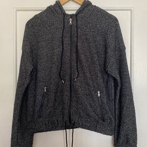 J Brand zip up hoodie
